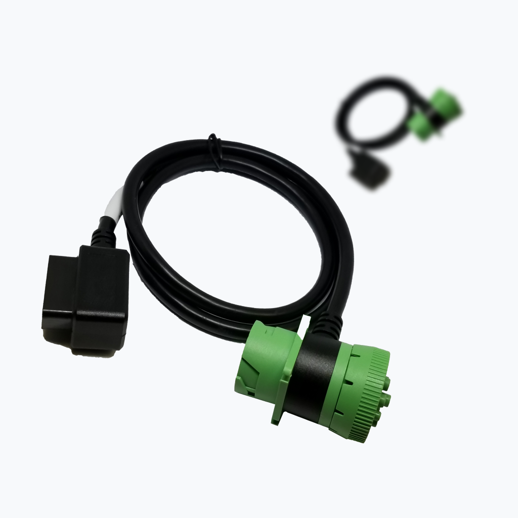 8-600 Dual Head 9 Pin Square J1939 to OBD
