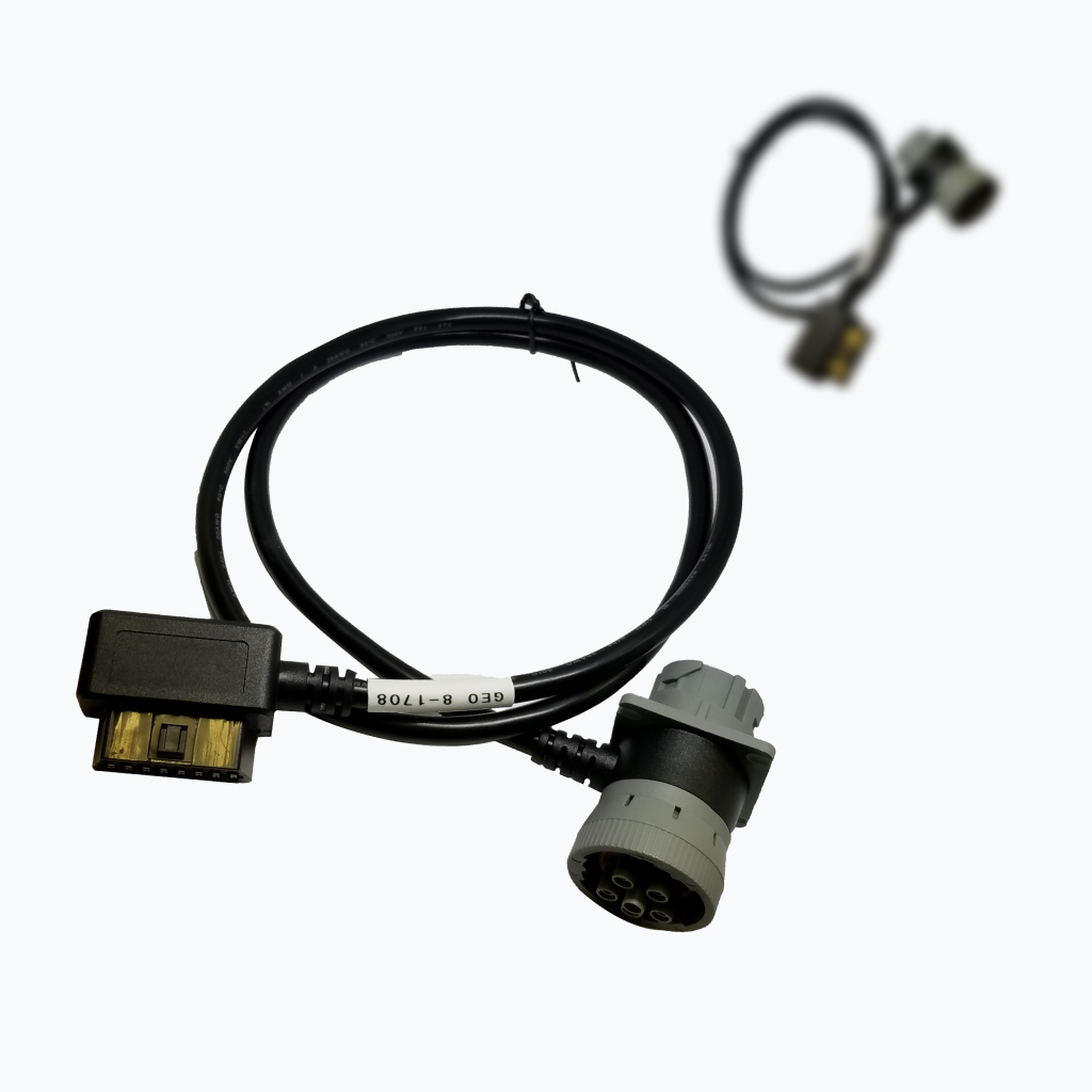 8-700 Dual Head 6 Pin Square J1708 to OBD